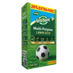 Multi-Purpose Lawn Grass Seed 30m2 - 20% EXTRA FREE