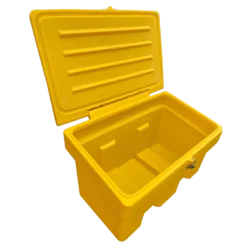 Click And Collect Grit Bins -Dandys Store 400ltr grit bin open
