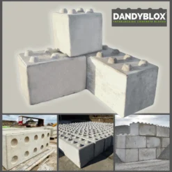 DandyBlox Precast Interlocking Concrete Blocks