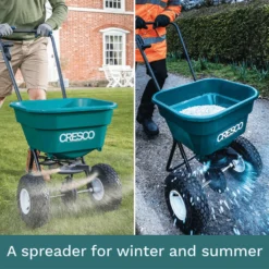 Heavy Duty Rock Salt And Fertiliser Spreader 13 Heavy Duty Rock Salt And Fertiliser Spreader -Dandys Store CRESCO SPREADER 2