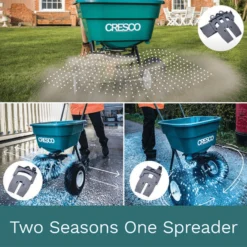Heavy Duty Rock Salt And Fertiliser Spreader 18 Heavy Duty Rock Salt And Fertiliser Spreader -Dandys Store CRESCO SPREADER 7