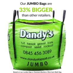 VegeGrow® Welsh Topsoil For Vegetables -Dandys Store Copy of JUMBO VS Builder Merchants