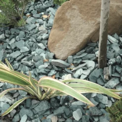 Welsh Green Crushed Slate Chippings 40mm Bulk Bag