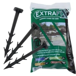Extra Fix Plastic Fixing Pegs - Pack Of 10