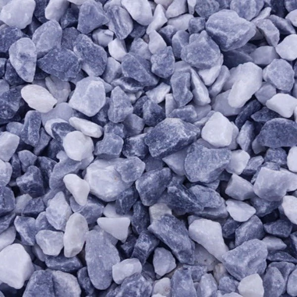 Alpine Blue Gravel Chippings Sample 1 Alpine Blue Gravel Chippings Sample