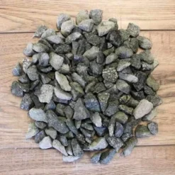 Green Granite Gravel Chippings Sample