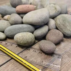 Scottish Pebbles 20 - 30mm Bulk Bag -Dandys Store scottish pebbles 20 30mm bulk bag gravel slate aggregates dandys topsoil 364868