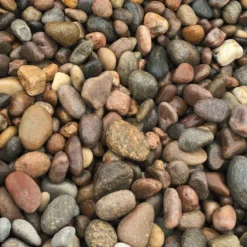Scottish Pebbles 20 - 30mm Bulk Bag -Dandys Store scottish pebbles 20 30mm bulk bag gravel slate aggregates dandys topsoil 650408