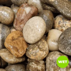 Scottish Pebbles 20 - 30mm Bulk Bag -Dandys Store scottish pebbles wet