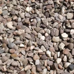 Staffordshire Pink Gravel Stone -Dandys Store staffordshire pink gravel gravel slate aggregates dandys topsoil 20mm 7 tonnes tipped loose 810894