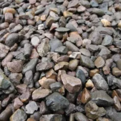 Welsh Brown Gravel -Dandys Store welsh brown gravel gravel slate aggregates dandys topsoil 40 x 25kg handy bags full pallet 1000kg 355713